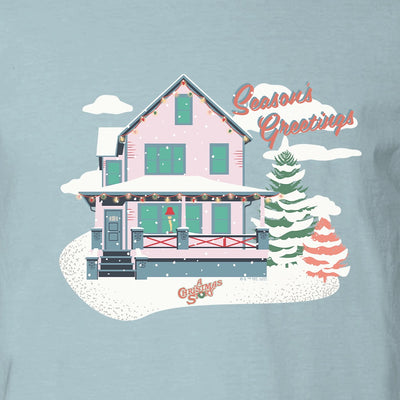 A Christmas Story Seasons Greetings Adult Short Sleeve T-Shirt