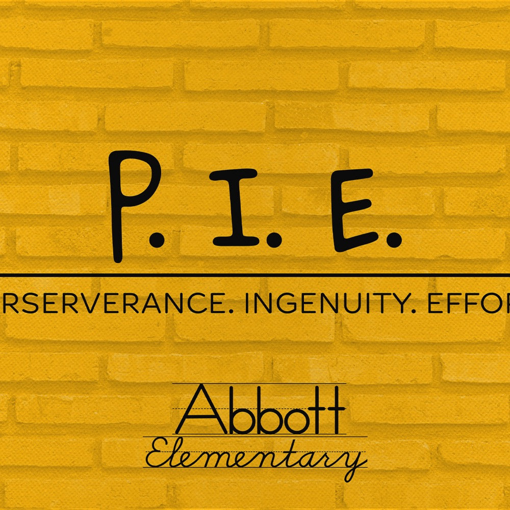 Abbott Elementary Perseverance, Ingenuity, Effort Mouse Pad