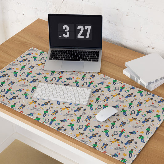 Abbot Elementary Staff Pattern Gaming Mat