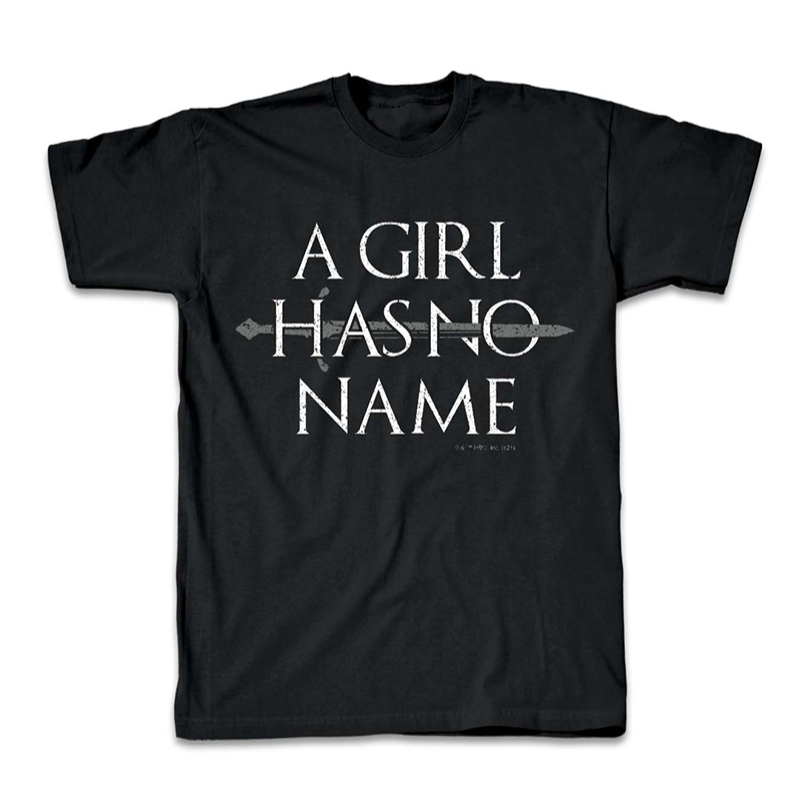 Game of Thrones A Girl Has No Name Adult Short Sleeve T-Shirt