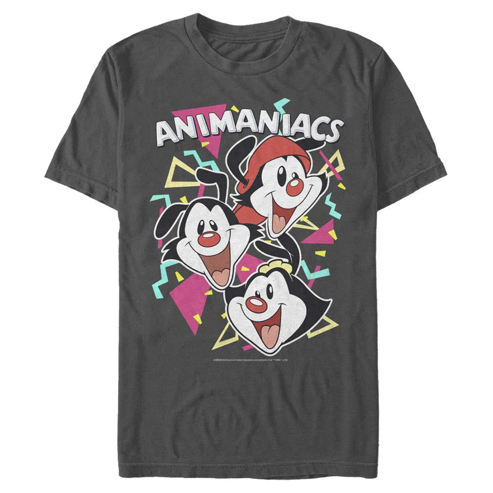 Animaniacs 90s Style Group Face Shot Short Sleeve T-Shirt