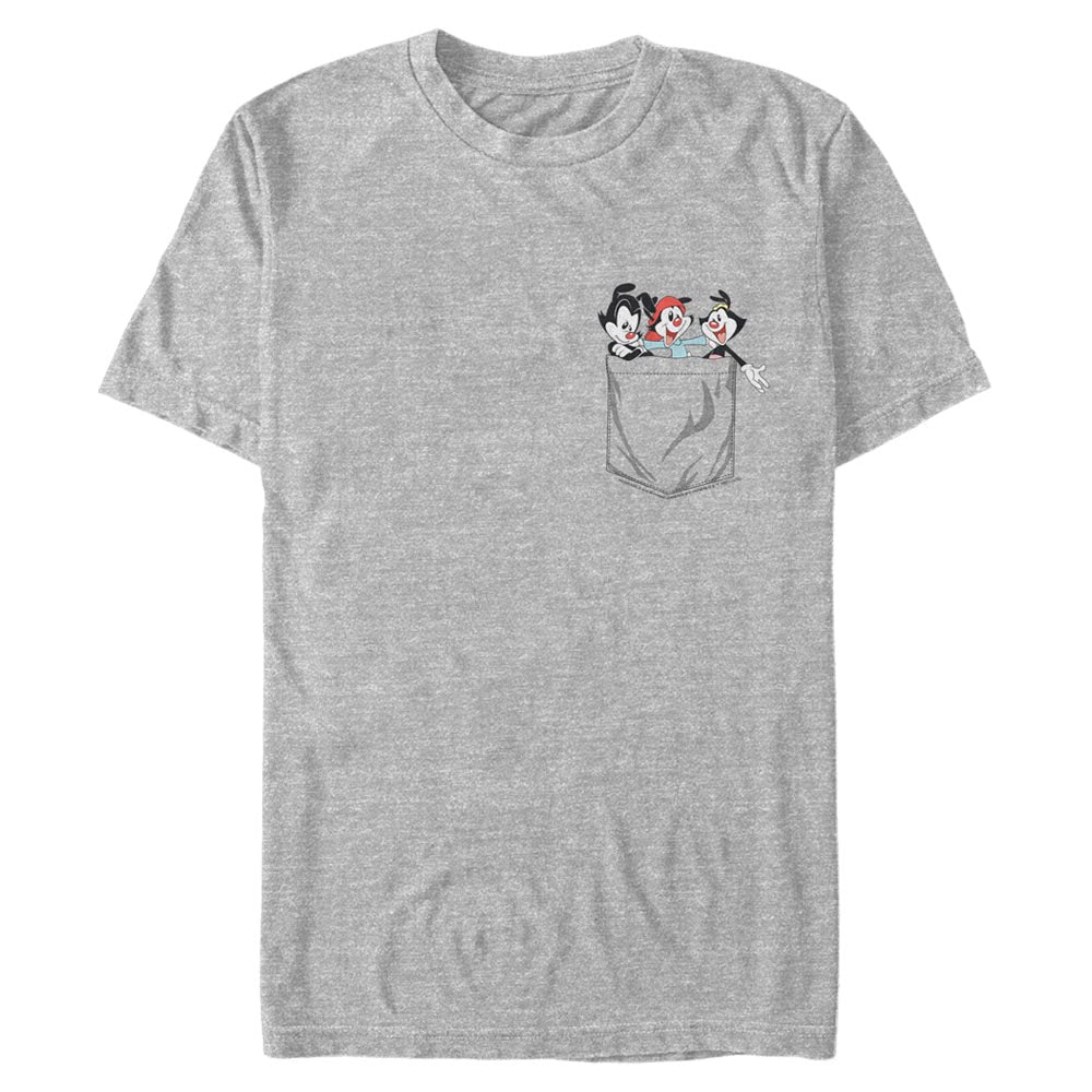 Animaniacs Faux Pocket Short Sleeve T-Shirt