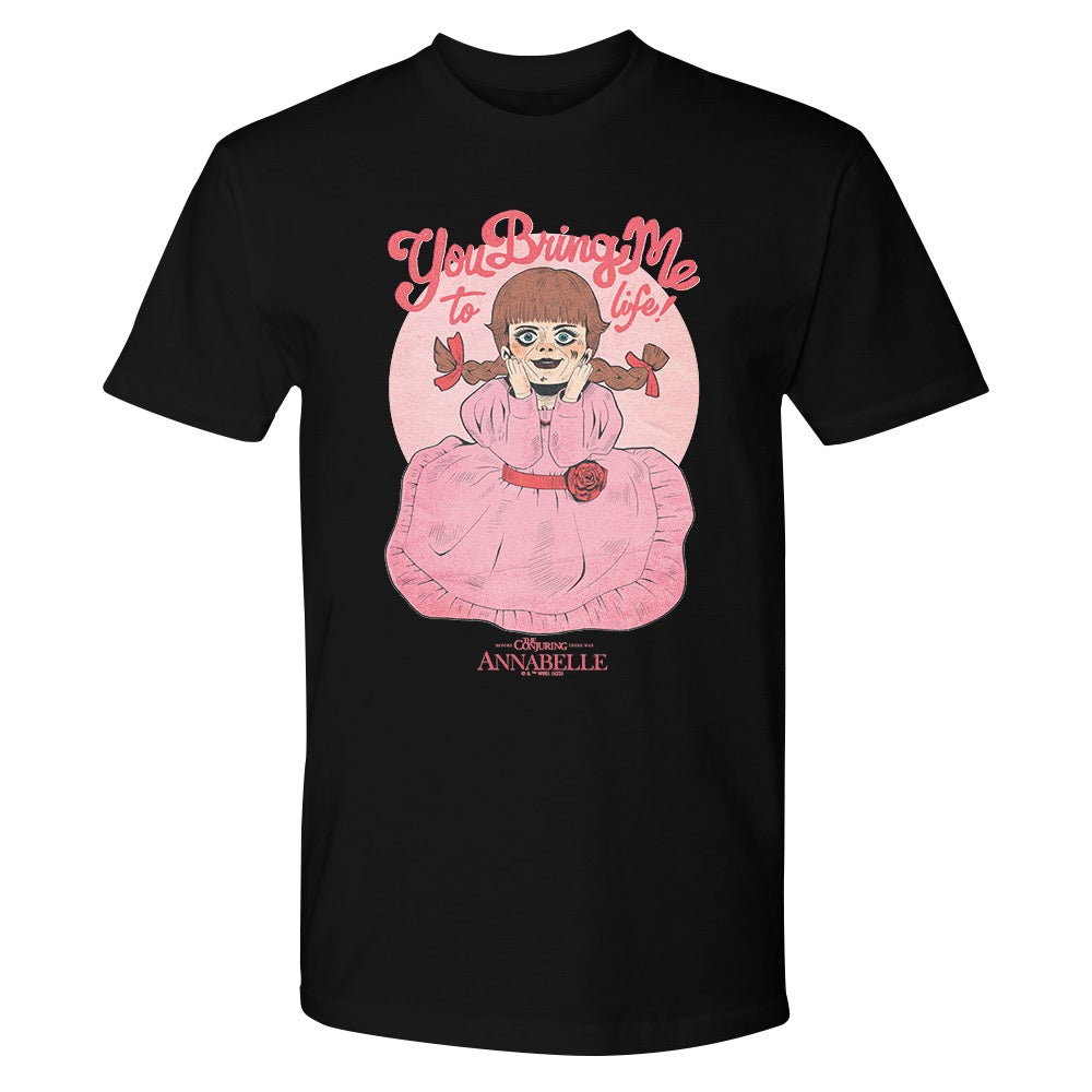 Annabelle You Bring Me To Life Adult Short Sleeve T-Shirt