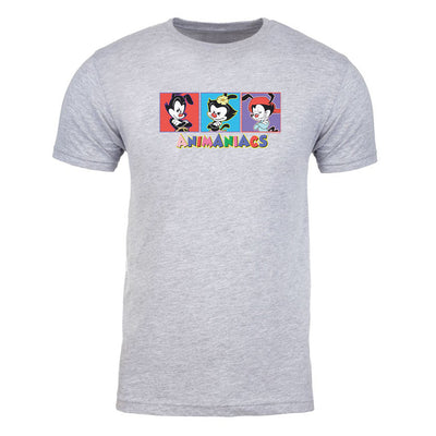 Animaniacs 3 Square Adult Short Sleeve T-Shirt