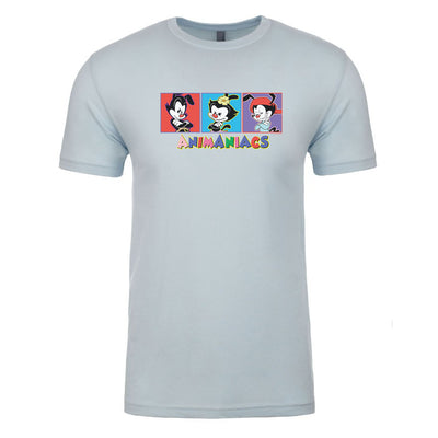 Animaniacs 3 Square Adult Short Sleeve T-Shirt