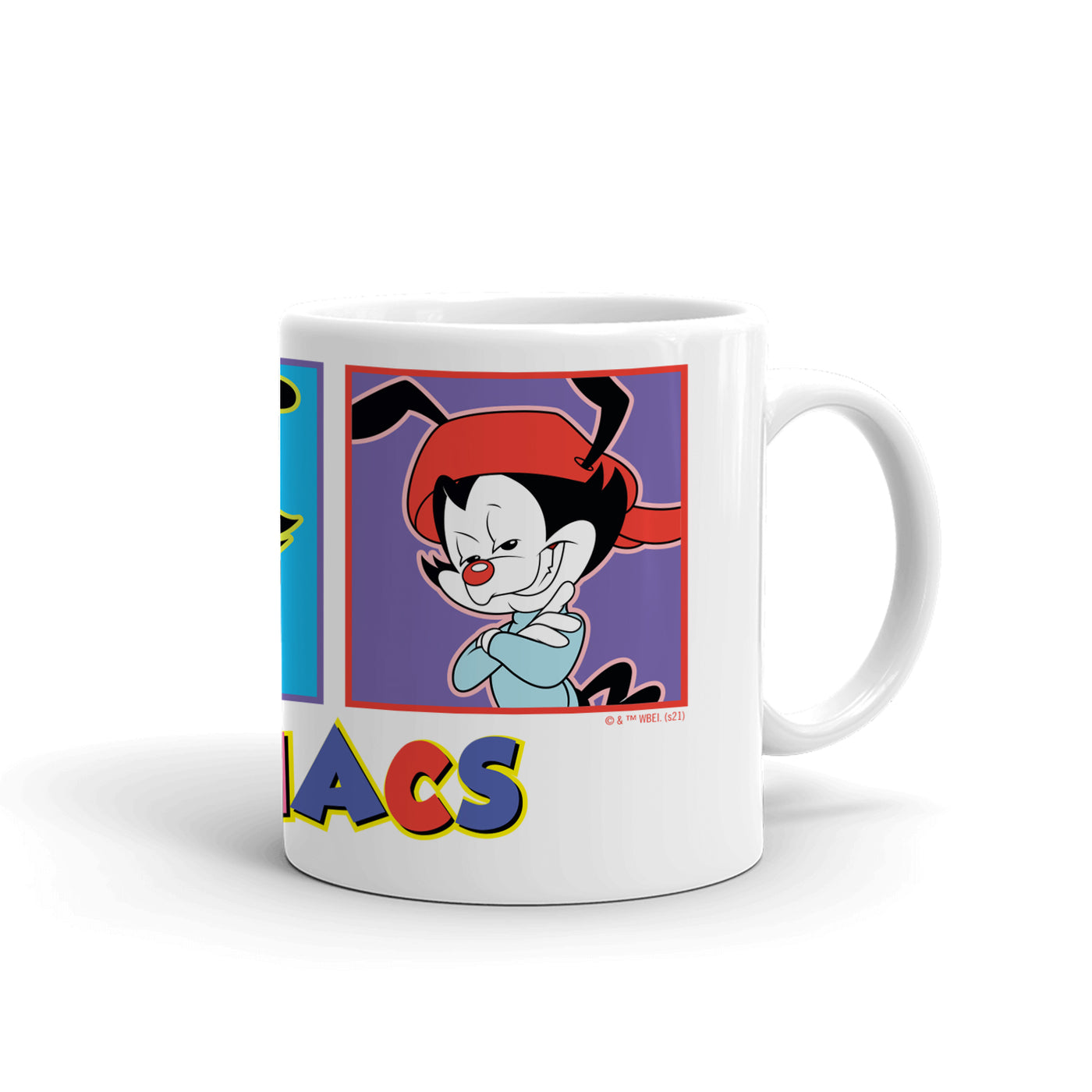 Animaniacs 3 Square White Mug