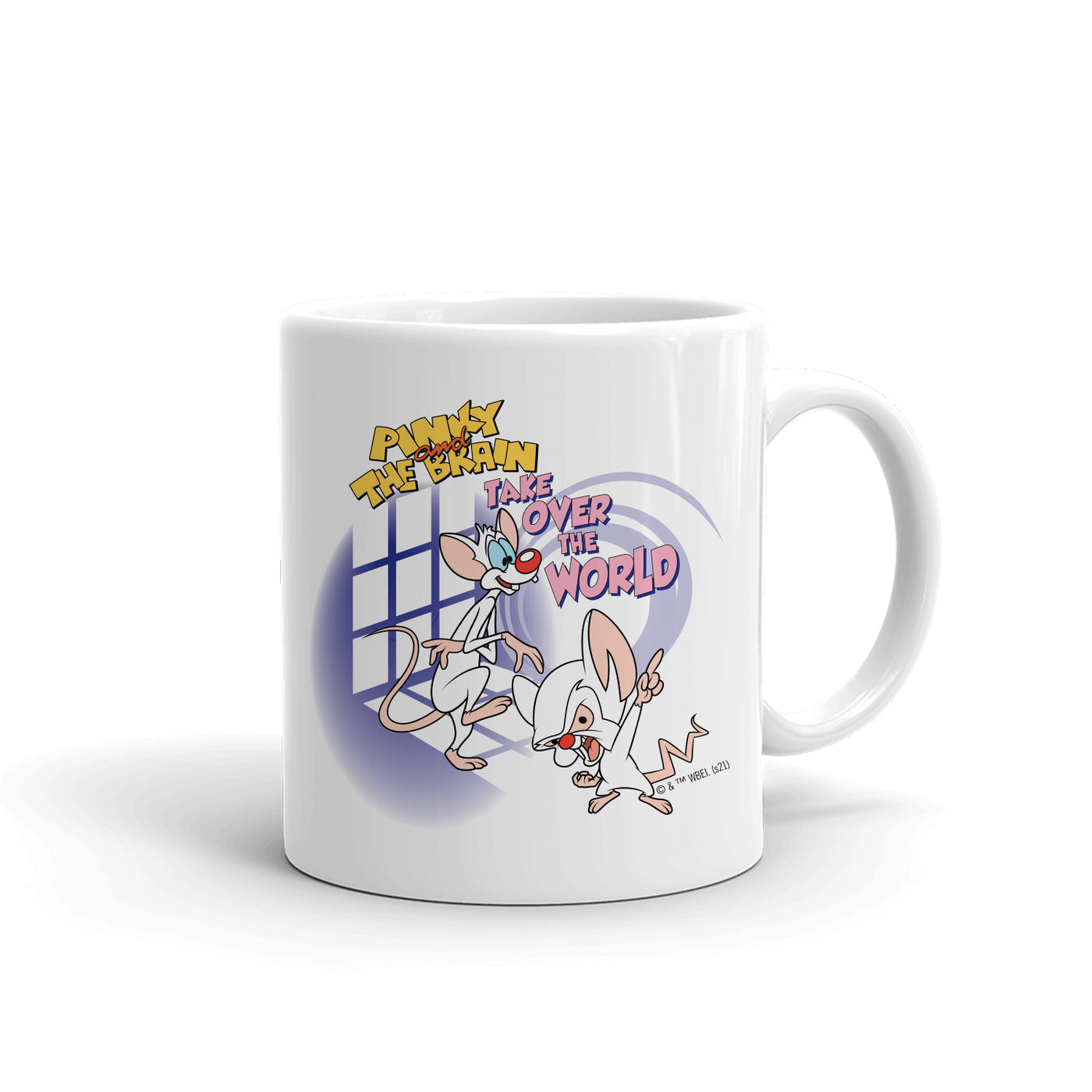 Animaniacs Pinky and the Brain White Mug