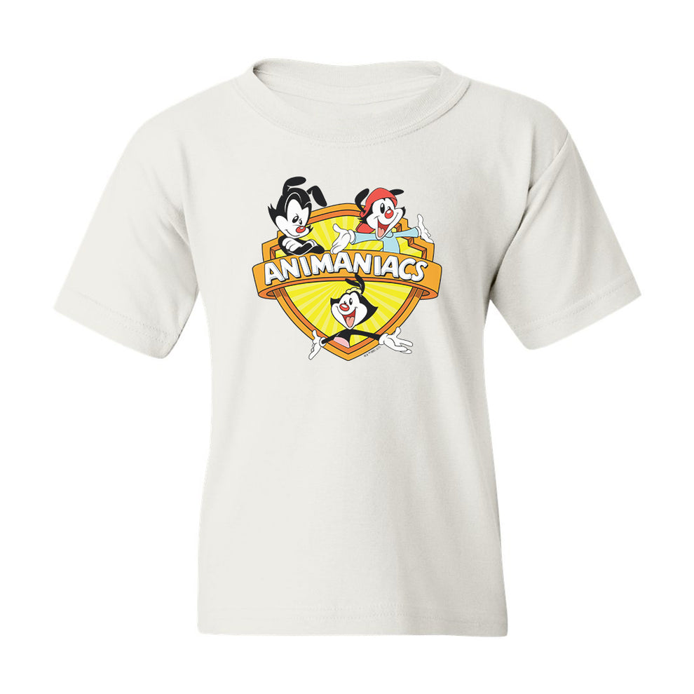 Animaniacs Shield Kids Short Sleeve T-Shirt