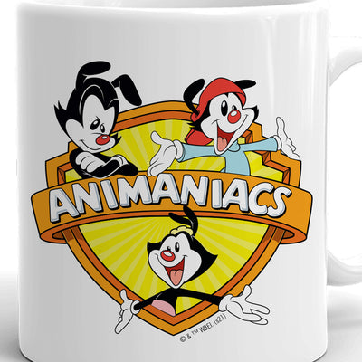 Animaniacs Shield White Mug
