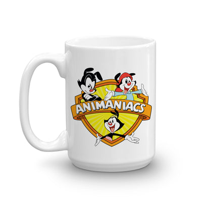 Animaniacs Shield White Mug