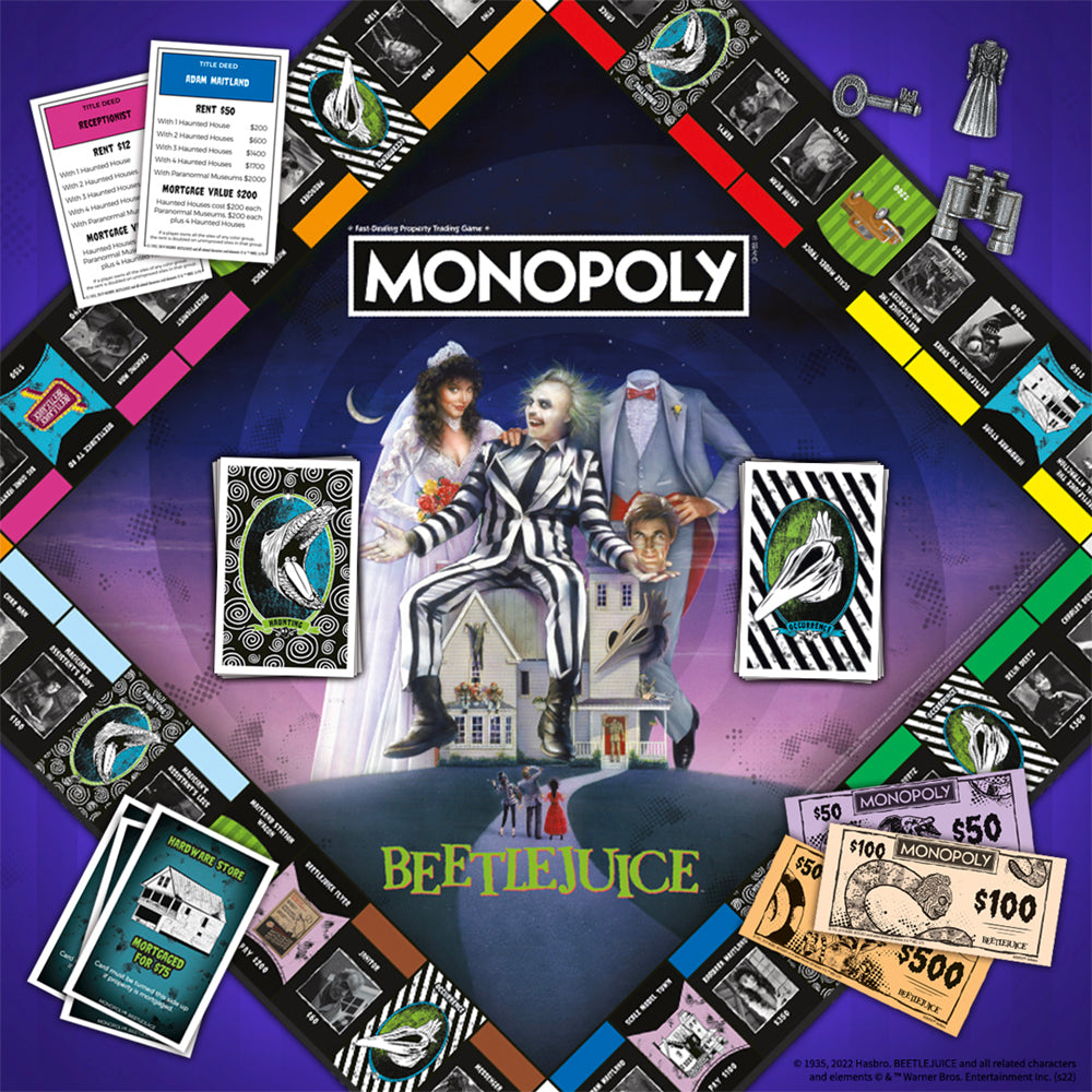 Beetlejuice Monopoly