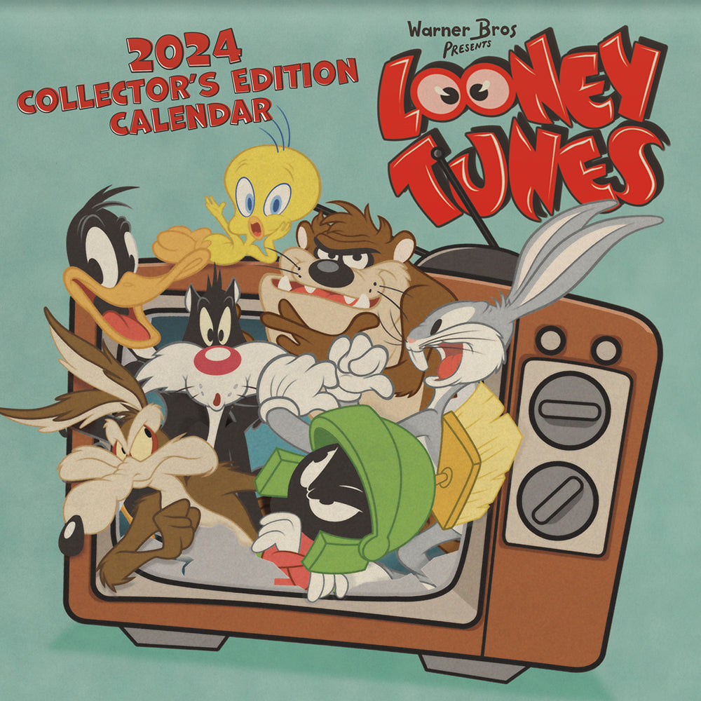 Looney Tunes 2024 Collector's Edition Calendar Warner Bros. Shop