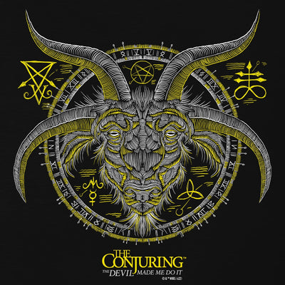 Conjuring The Devil Made Me Do It Adult Short Sleeve T-Shirt