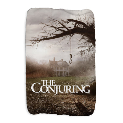 The Conjuring Poster Art Sherpa Blanket