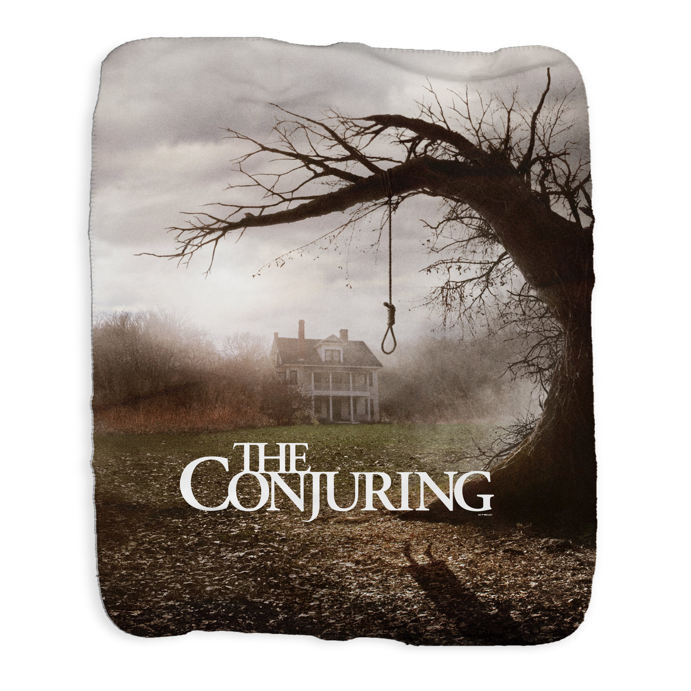 The Conjuring Universe Poster Art Sherpa Blanket