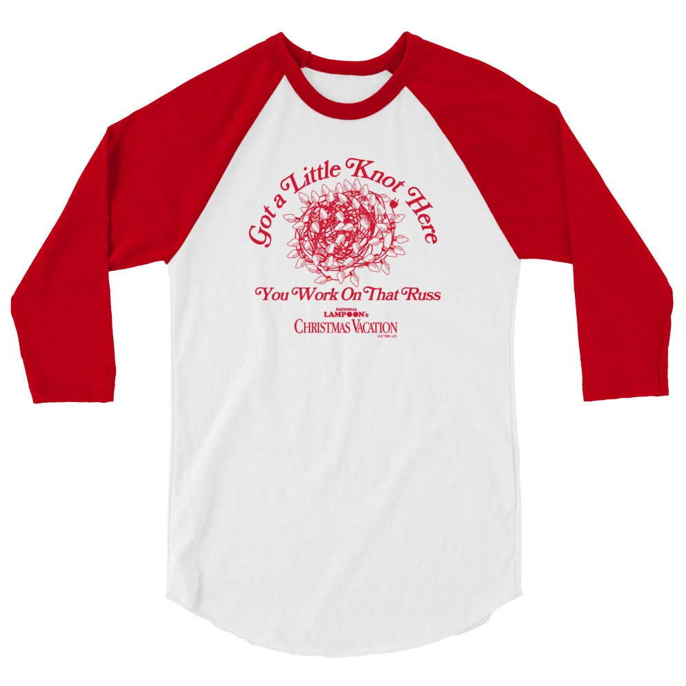 Christmas Vacation Got a little know here Unisex 3/4 Sleeve Raglan Shirt