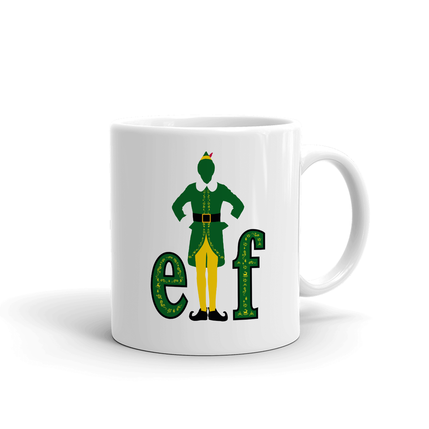 Elf Logo White Mug