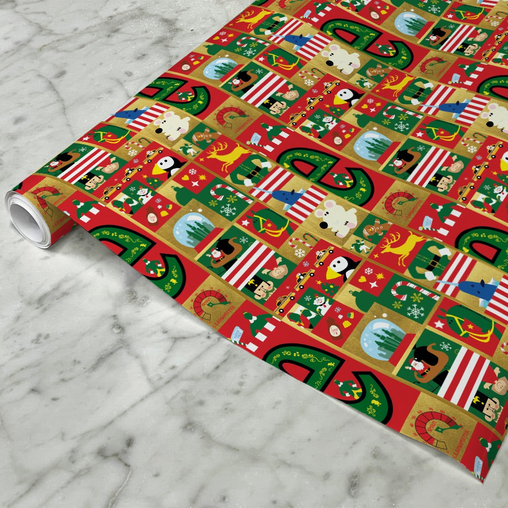 Elf Holiday Wrapping Paper
