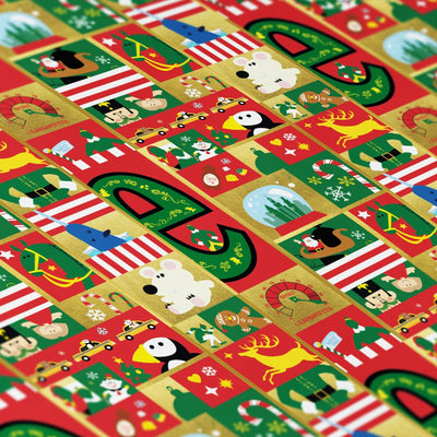 Elf Holiday Wrapping Paper