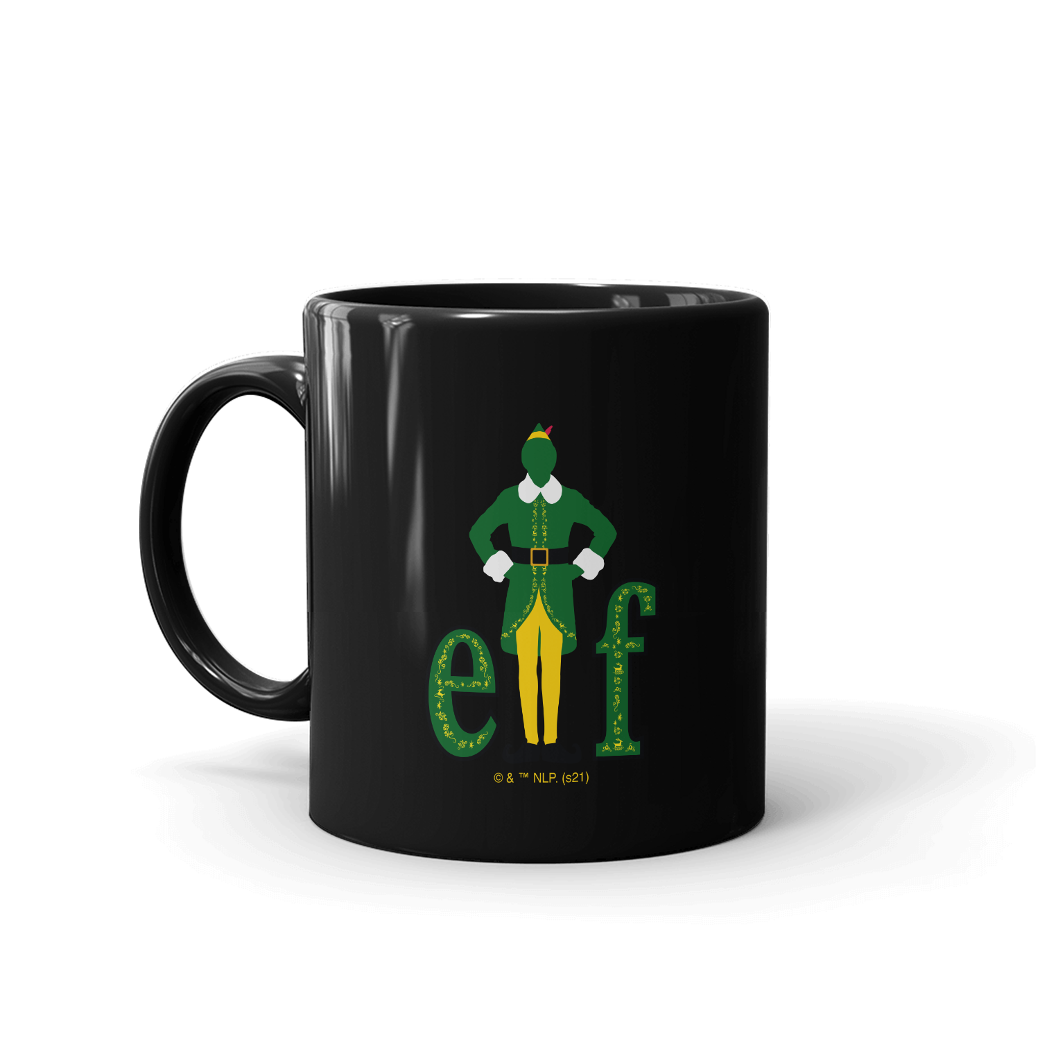 Elf World's Best Coffee White Mug