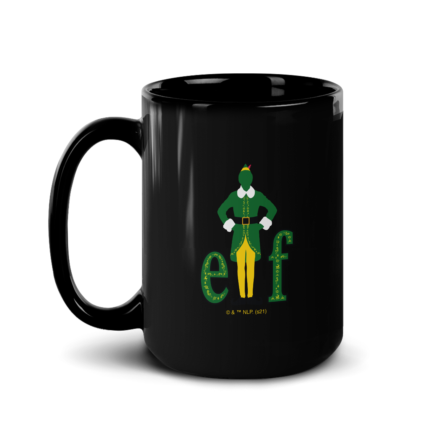 Elf World's Best Coffee White Mug