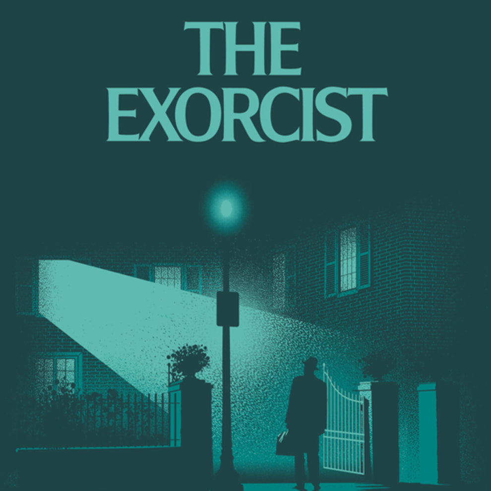 The Exorcist Art Premium Satin Poster