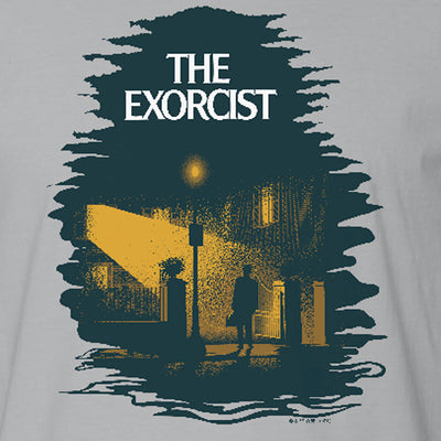 The Exorcist Gold Art Adult Short Sleeve T-Shirt