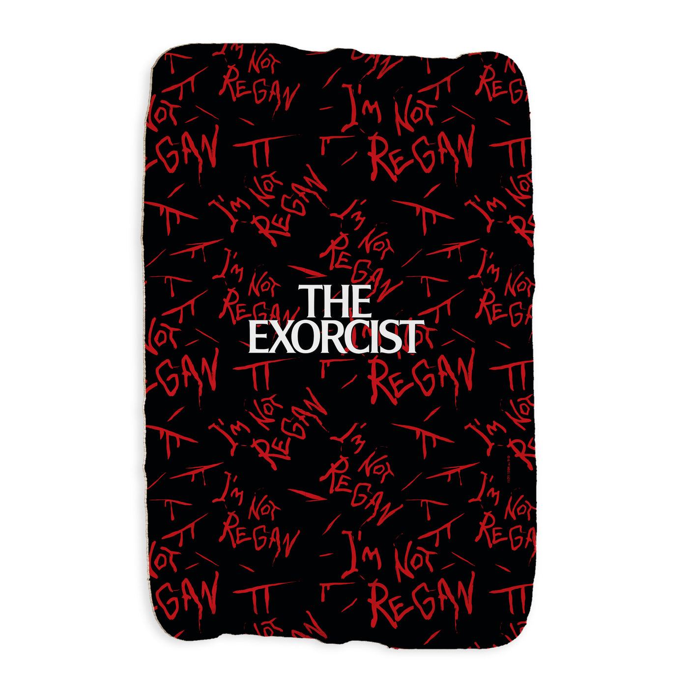 The Exorcist I'm Not Regan Sherpa Blanket