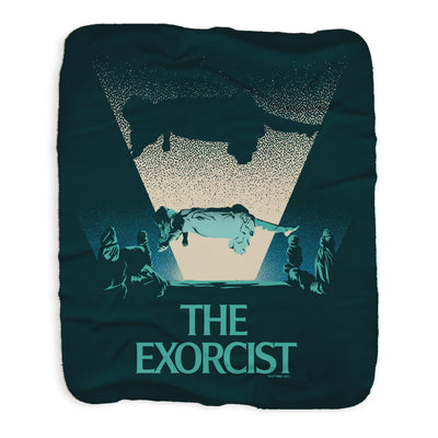 The Exorcist Levitating Sherpa Blanket