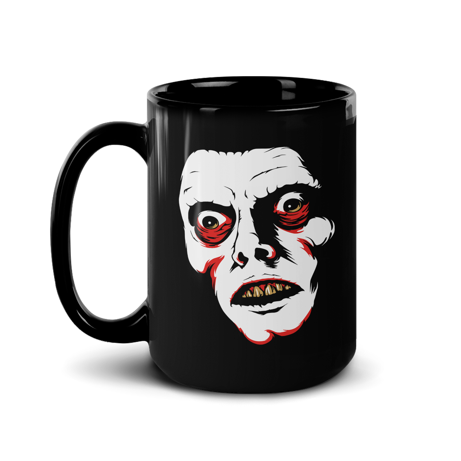 Exorcist Pazazu Face Black Mug