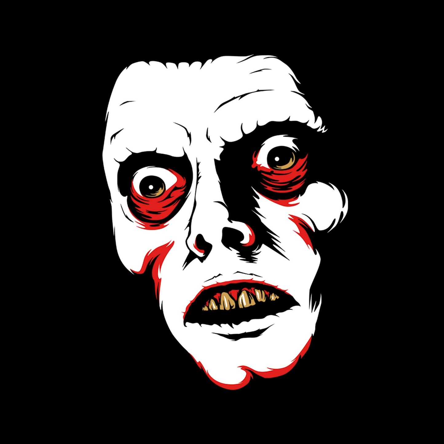 Exorcist Pazazu Face Black Mug