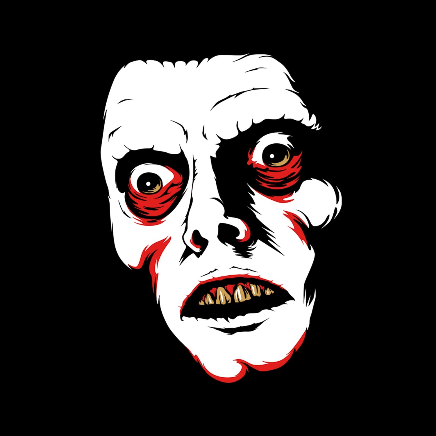 Exorcist Pazazu Face Black Mug