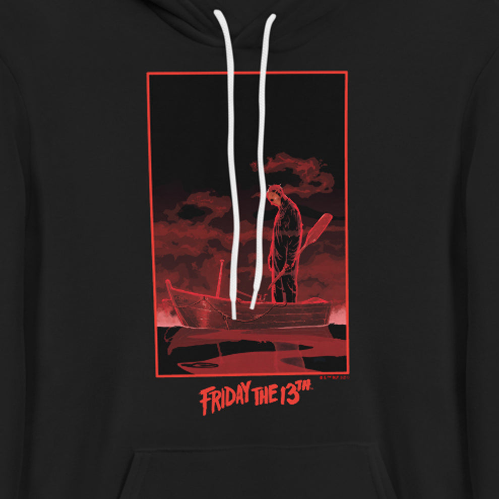 Friday the 13th Boat Adult Fleece Hooded Sweatshirt
