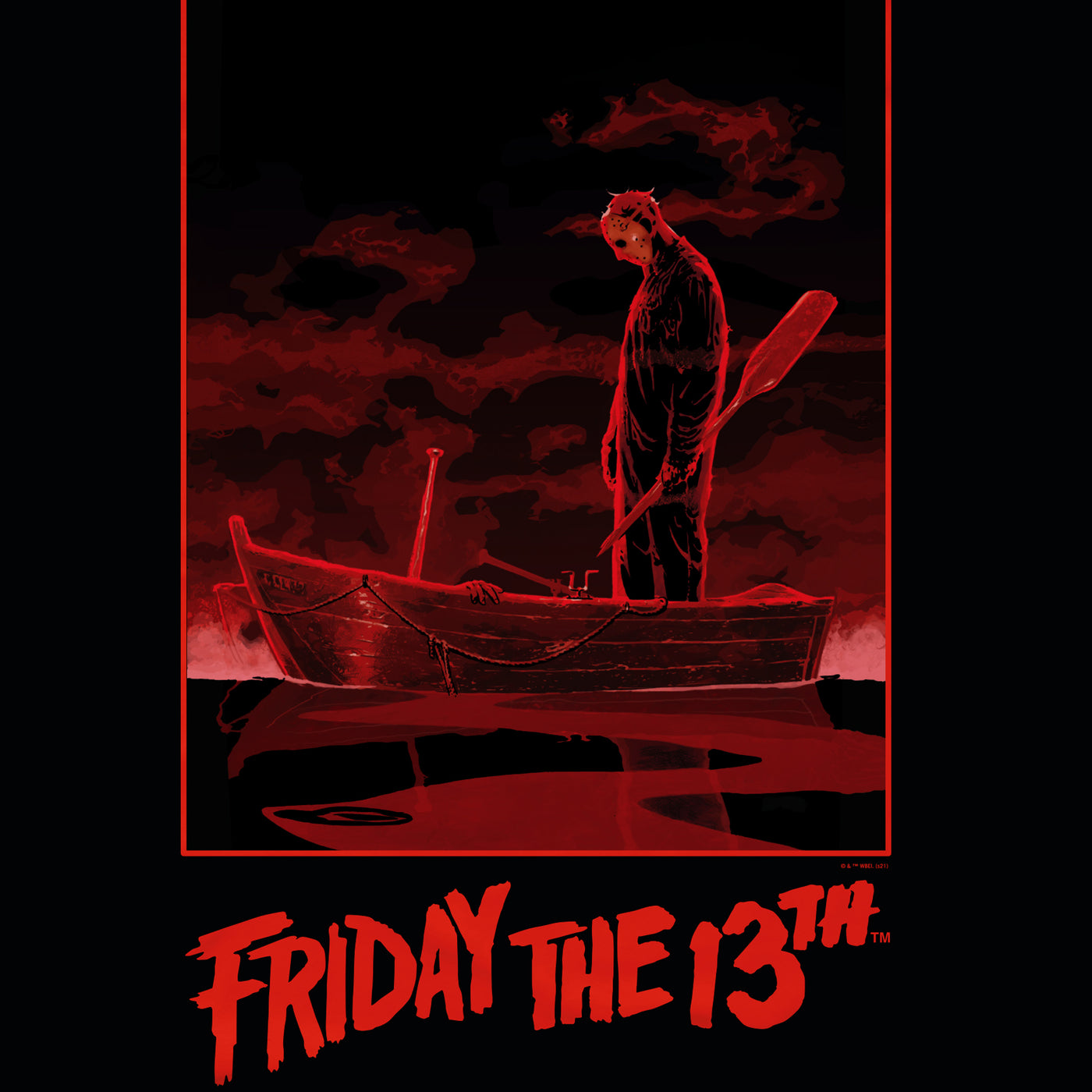 Friday the 13th Boat Sherpa Blanket