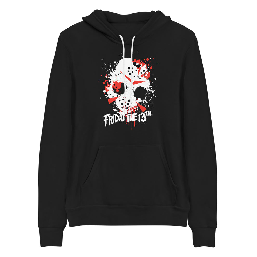 Friday the 13th Jason Hockey Mask Adult Fleece Hooded Sweatshirt