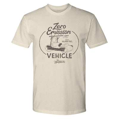 Flintstones Zero Emissions Adult Short Sleeve T-Shirt
