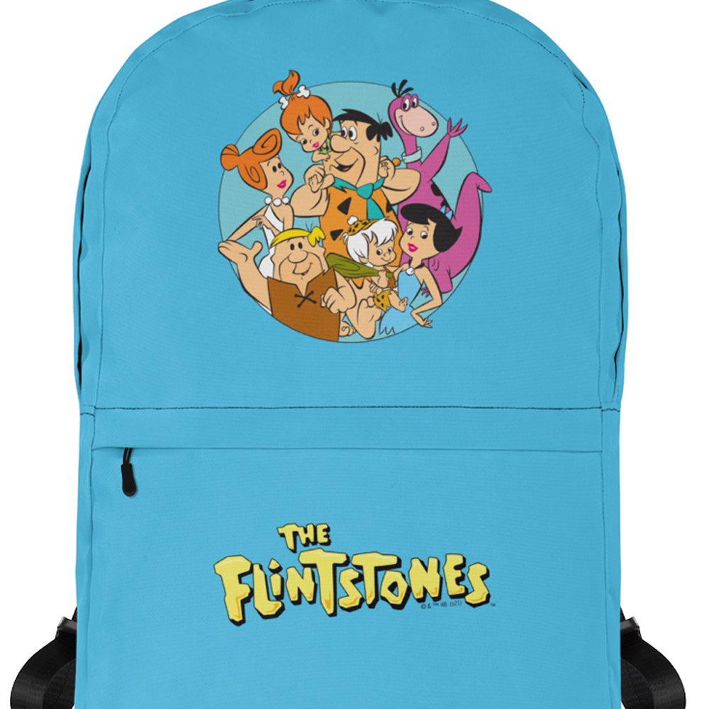 The Flintstones Character Line Up Premium Backpack