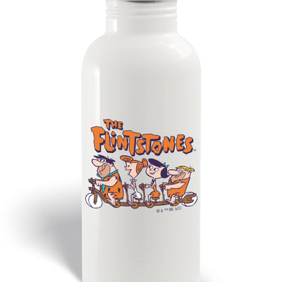 The Flintstones Flintmobile 20 oz Screw Top Water Bottle with Straw