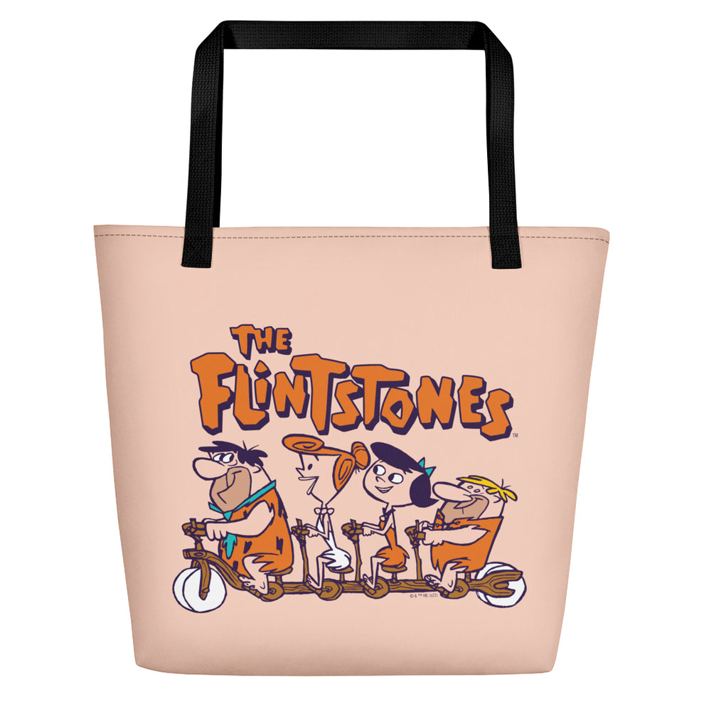 The Flintstones Flintmobile Beach Bag