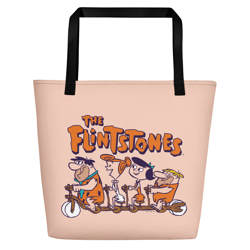 The Flintstones Flintmobile Beach Bag