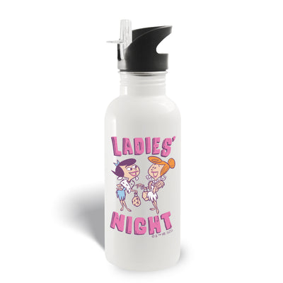 The Flintstones Ladies' Night 20 oz Screw Top Water Bottle with Straw