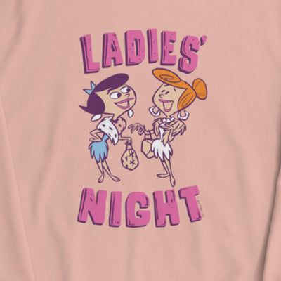 The Flintstones Ladies' Night Unisex Crew Neck Sweatshirt