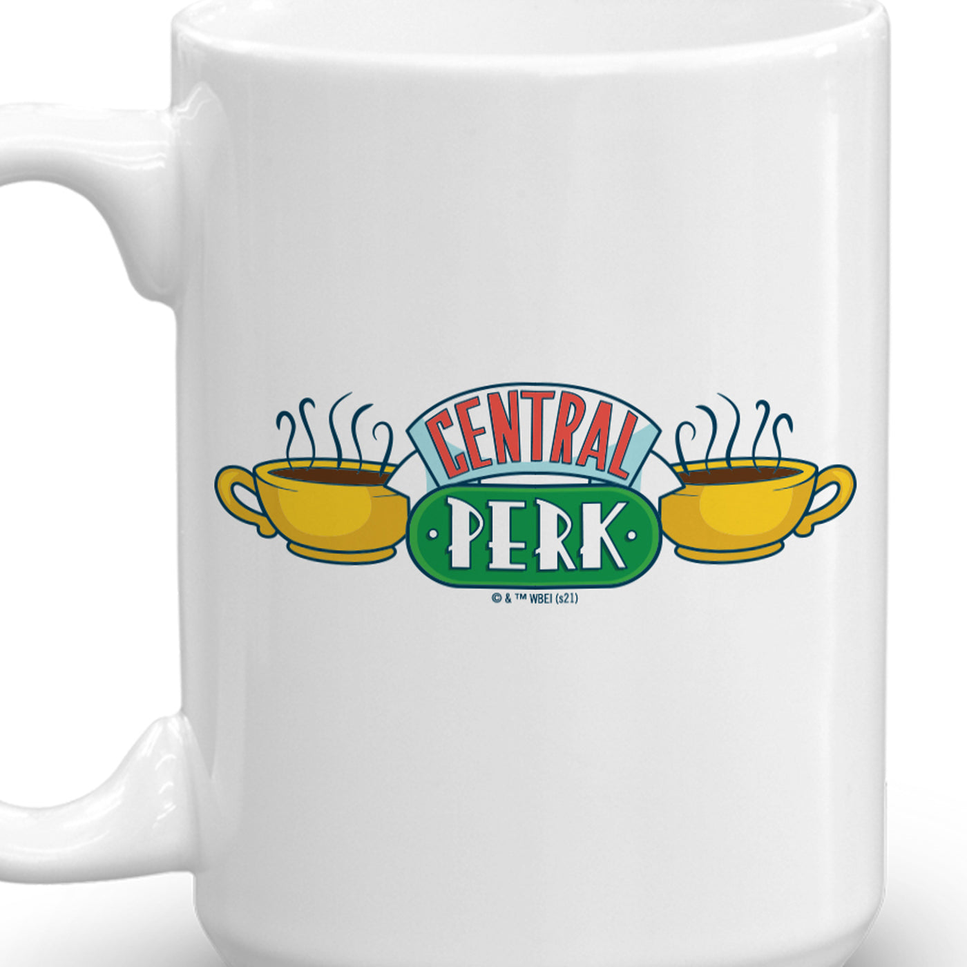 Friends Central Perk White Mug