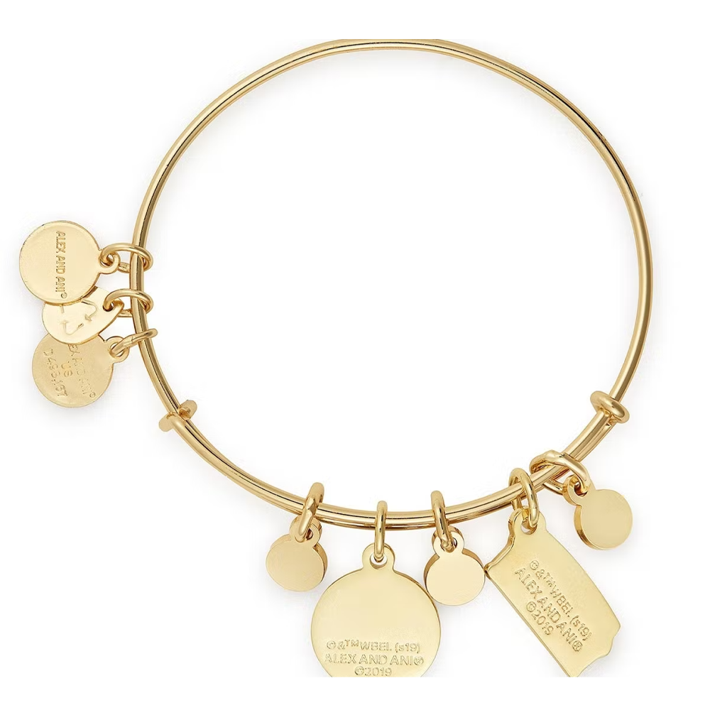 Friends, Couch and Pivot Cluster Shiny Gold Bracelet