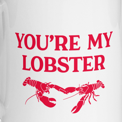 Friends Lobster Couple Two-Tone Mug