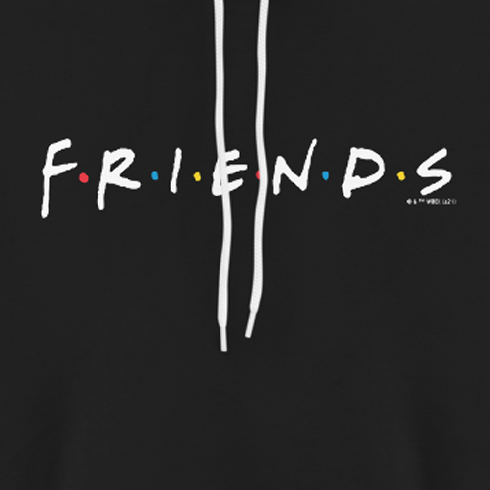 Friends Logo Adult Fleece Hooded Sweatshirt