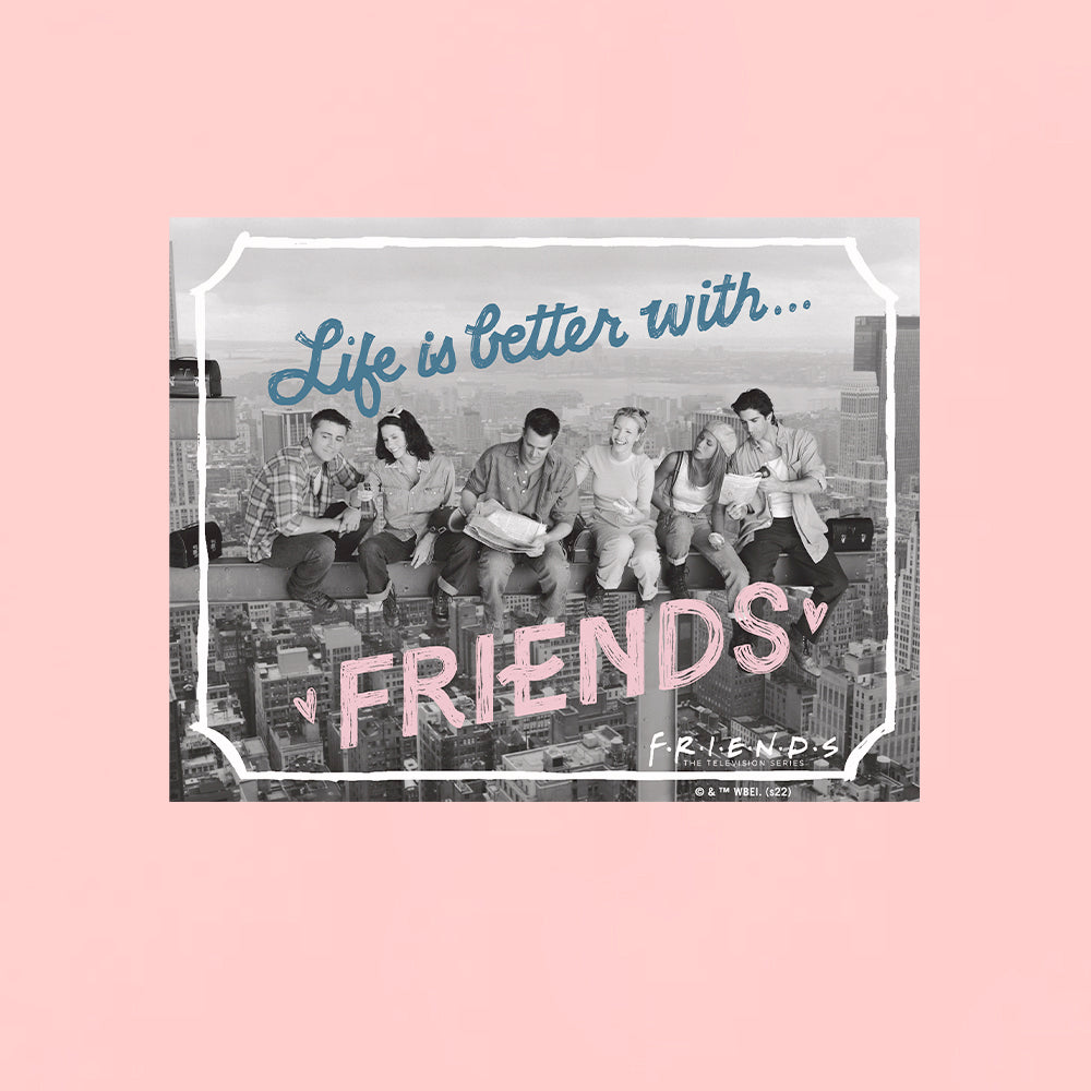 Life is better with… FRIENDS Adult Short Sleeve T-Shirt