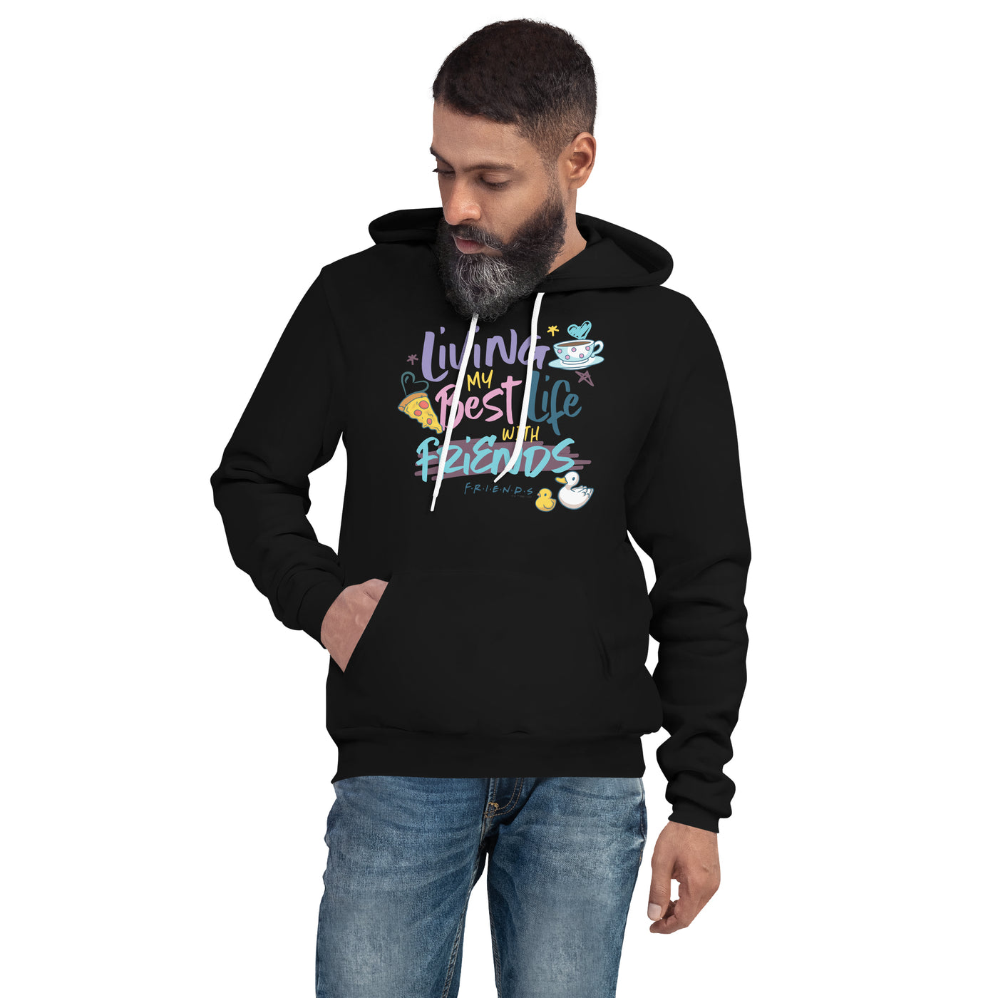 Friends Living My Best Life With Friends Hoodie