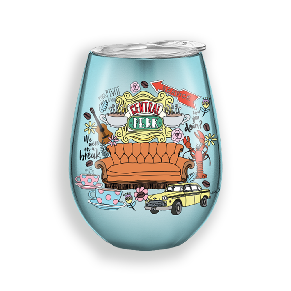 Friends Stainless Steel Tumbler with Lid