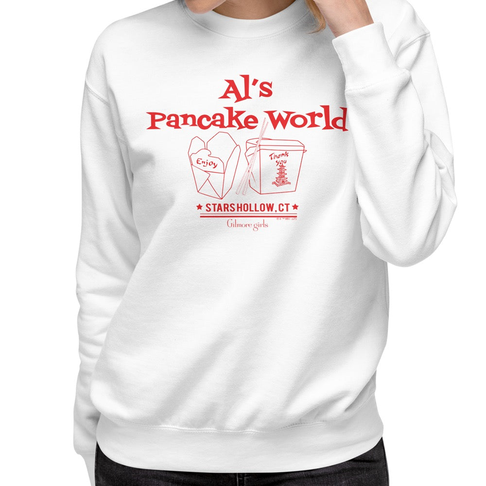 Gilmore Girls Al's Pancake World Unisex Fleece Pullover